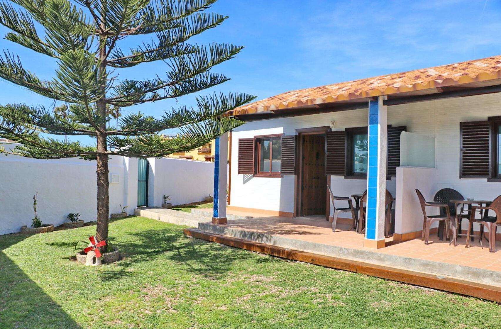 Bungalow Ramos, con piscina compartida Conil De La Frontera Exterior foto